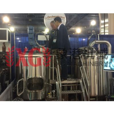 China Micro hotels XG complete12hl nano brew beer system supplier equipment brewhouse for sale