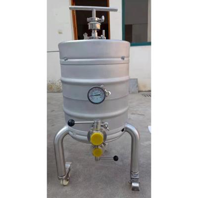 China Hotels 50L Yeast Edge Tank For Beer Brewing Equipment for sale