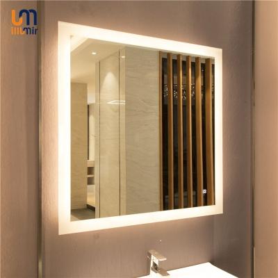 China Demister System Music LED Lighted Bathroom Magnifying Mirror for sale