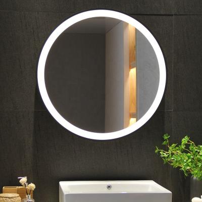 China Modern Custom Minimalist Luxury Round Metal Mirrors Framed Home Decor Wall Circle Mirror for sale