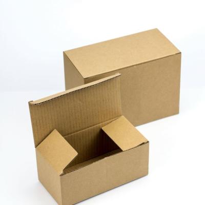 China Wholesale Printed Shipping Paper Packaging Box Manufacturer White Corrugated Cardboard Mailing Ad Recycled Kraft Paper Boxes for sale