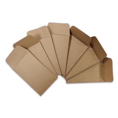 China Eco - Friendly Custom Printing Kraft Brown Kraft Paper Mini Envelope Coin Envelope for sale