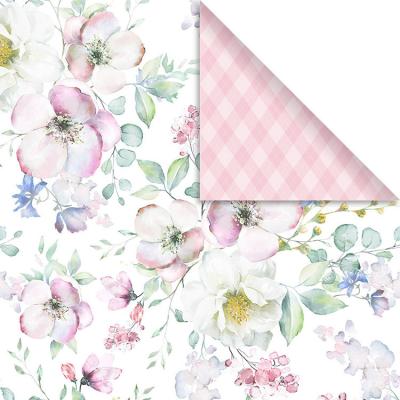 China Handmade Scrapbook 12x12 Double Sided Uncoated Paper Card Making Stationery DIY for sale