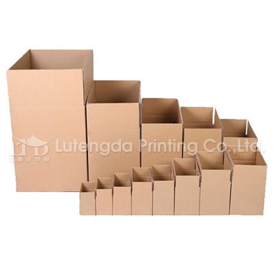 China Wholesale Customized Customized Single Wall B-flute B-flute 3 Layer Cardboard Mailing Cardboard Corrugated Mailing Mailing Box for sale