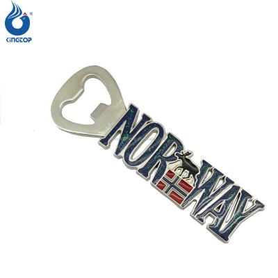 China Viable Function Bottle Opener Souvenir Fridge Magnet With Beer Bottle Opener Wholesale for sale