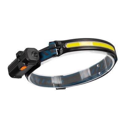 China Rise Hiking Emergency Camping CE EMC ROHS Approved Running Outdoor Sport Xpg Led Strip Cob Head Lamp Light for sale