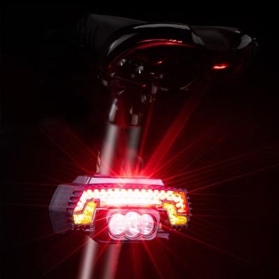 China Multifunctional Induction Headlamp Tail Light Led Bicycle Headlight With Lamp Holder for sale