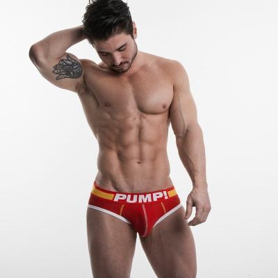 China Wholesale Antibacterial Low Cotton Comfort Men Briefs Underwear Breathe Fashion Elastic Sexy Men Briefs Underwear for sale