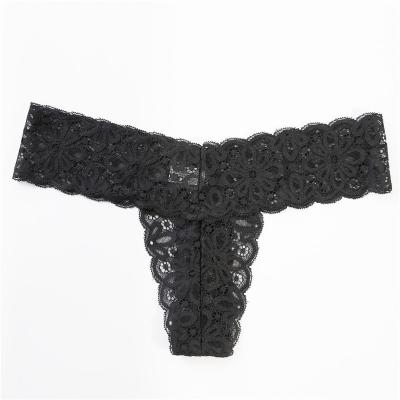 China Japanese cotton comfort lace anti-static nude sexy crotch thong for young female low waist women panties for sale