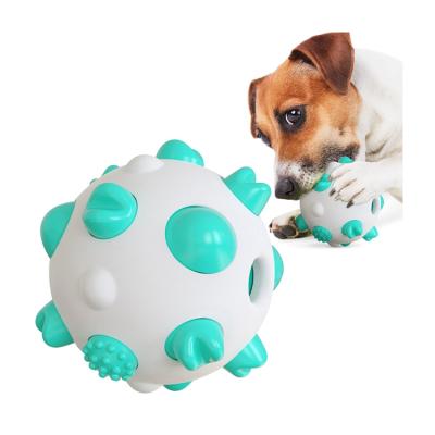 China Popular Ball Dog Toy Molar Ball Bone Biting Dog Toothbrush Various Good Quality Viable Innovative Products for sale