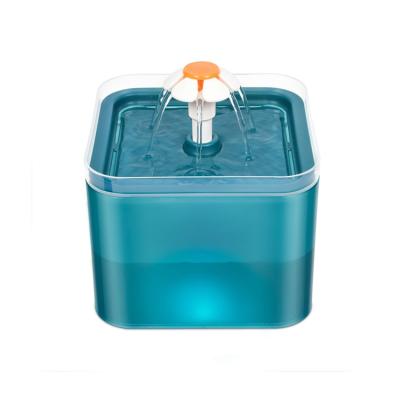 China Cheap Hot Selling Custom Automatic LED Water Dispenser Pet Electric Cat Water Fountain Automatic Driver for sale