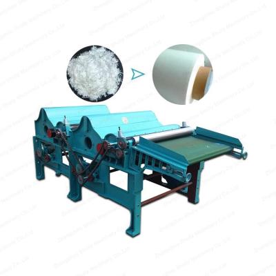 China High Production Efficiency Scutcher Machine Hemp Scutcher Machine Old Waste Cloth Recycling Rough Machine for sale