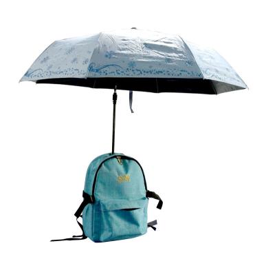 China Waterproof creative outdoor backpack with removable umbrella for sale