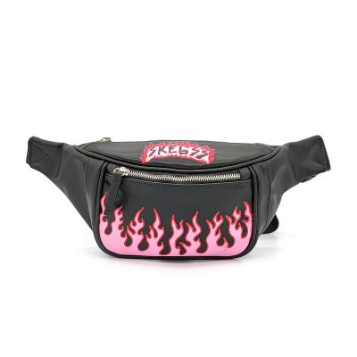 China Fashion Trend One-Shoulder Factory Women PU Waist Bag Shopping Travel Fanny Pack for sale