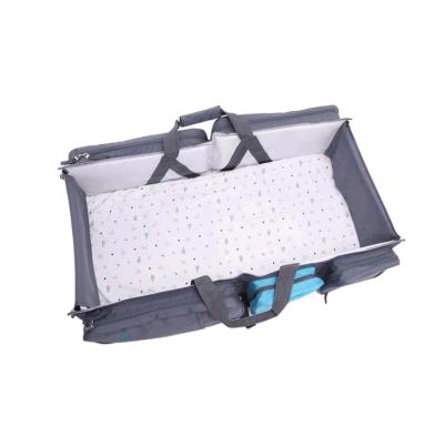 China Polyester Travel Mummy Bag Foldable Baby Carry Crib Portable Baby Carry Hutch for sale