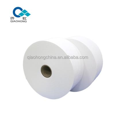 China Qiaohong factory supply 40gsm meltblown fabric waterproof electret meltblown blown fabric nonwoven electrostatic blown meltblown fabric for sale