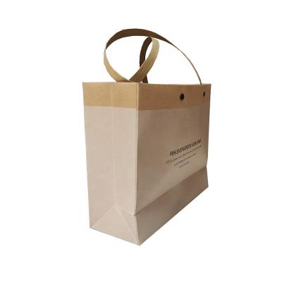 China Recyclable Competitive Price Kraft Paper Shopping Bag With Your Own Logo Paper Bags for sale