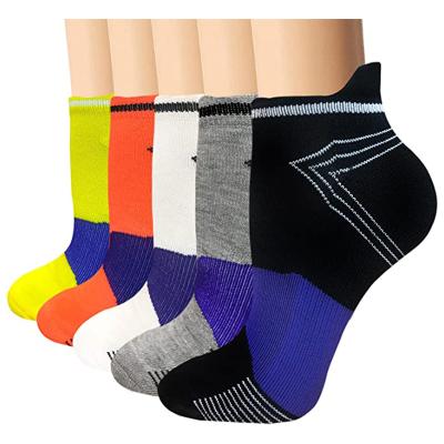 China OEM Breathable Men Athletic Compression Running Socks Short Low Cut Unisex Sports Socks for sale