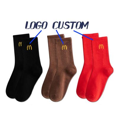 China XR-004 Breathable Design Your Own Crew Socks Customize Mens Socks Custom Logo Socks For Men for sale