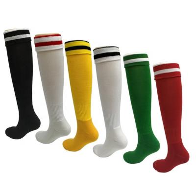 China Antibacterial OEM Mens Soccer Jacquard Teens Custom Soccer Socks for sale