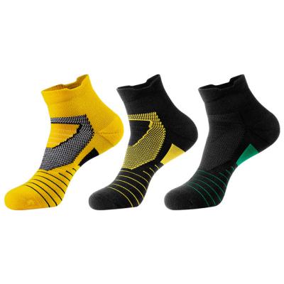 China Wholesale Cotton Antibacterial Stock Professional Men's Women's Ankle Sports Breathable Socks for sale