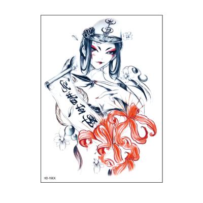 China Temporary Waterproof Stock Cheap Woman Body Tattoo Sticker for sale