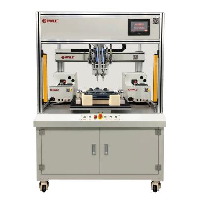 China Automatic Communication High Efficiency Double Head Multi-Axis Screw Machine for sale