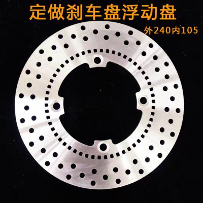 China 2cr13 Motorcycle Electric Vehicle Brake Disc Brake Disc Disc Design Floating PCX150 Customization for sale