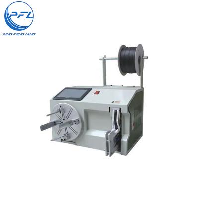 China PFL-1080 Wire Winding Power Cable Wire Winding And Tied Machine , Electric Automatic Strapping Machine for sale