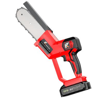 China 4/6/8 inch portable electric chainsaw, cordless mini battery with brushless motor, shared battery chainsaw XY-01 for sale