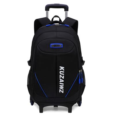 China Wholesale Waterproof Large Capacity Children School Bag Rolled Backpack Trolley School Bags Children for sale