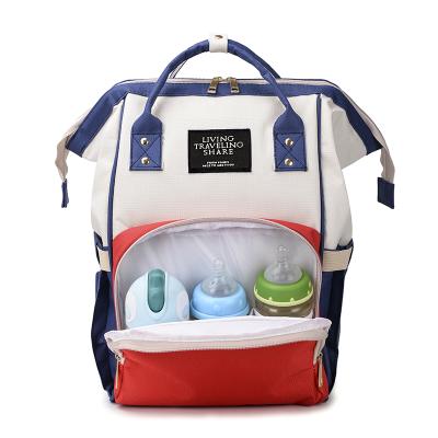 China Large Capacity Waterproof Baby Diaper Changing Bags Mommy Diaper Bag Backpack For Mom for sale