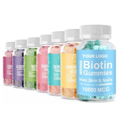 China Vegan Gummy Biotin Collagen Gummies Health Care Supplement Adult Vitamin Collagen for sale