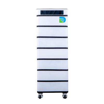 China Solar Home Stackable Power Wall 5KWH 100Ah Power System Energy Storage System Lithium Battery 5KWH 48V 51.2V 100Ah Each Layer for sale