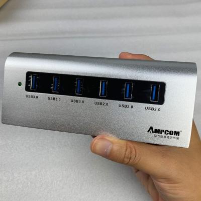 China Contact Us To Get It Free Contact Us To Get It Free USB 3.0 HUB 6 Ports With SD TF Card Read Interface for sale