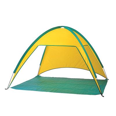 China Camouflage/Field Comping Portable Play Umbrella Fiberglass Beach Tent Outdoor Sun Shelter New for sale