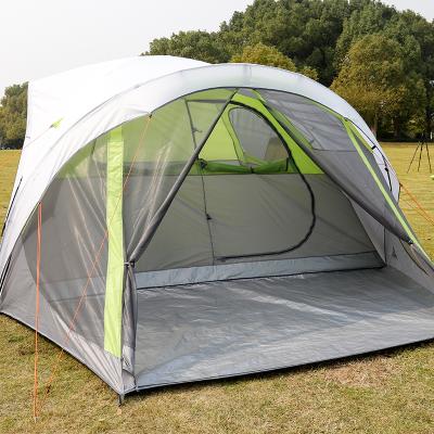 China New Large Family 6 Game Camouflage Waterproof Camping Tents / Field Custom Person Tent Wholesale for sale