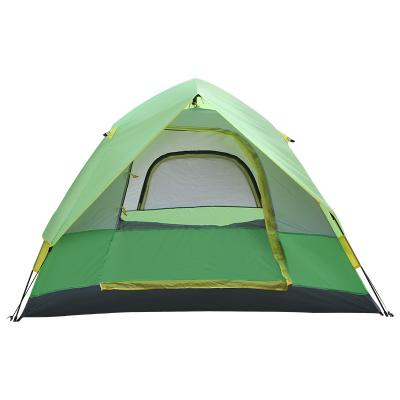 China Camouflage/field game factory wholesale high quality 4 person large family outdoor camping tent for sale