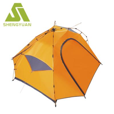 China 1-2/3-4 Person Sun Shade Ultralight Camping Tent Ultralight Beach Tourist Tent UV Resistant Folding Anti-UV Tent for sale