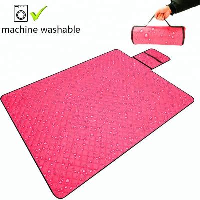 China Baby Beach Picnic Mat Waterproof Beach Mat Outdoor Camping Crawling Pad 145*200cm Foldable Waterproof Blanket for 3-4 Persons for sale