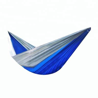 China Best Selling Portable Camping Single Parachute Fabric Ultralight Nylon Outdoor Hammock Good Quality for sale