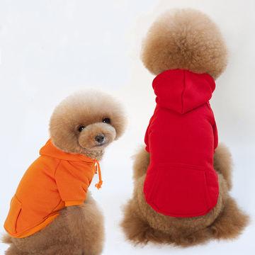 China Sustainable Dog Clothes Hoodie Dog Apparel Sweaters Pet Clothes Warm Hoodies Coat Hat Sweater for sale