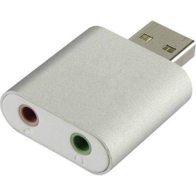 China For PC Laptop USB Adapter Audio Sound Card External Earphone Connections Headset External Microphone For PC Laptop for sale