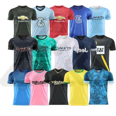 China Custom Wholesale 2021/2022 Hot Sale Football Team Jerseys Uniform Sets Set Free Shipping for sale