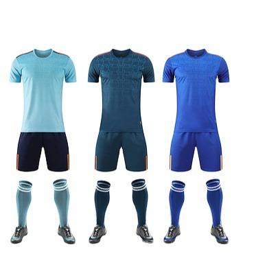 China Link 100% Polyester High Quality Cheap Club Football Singlet Sets Soccer Salary Uniform for sale