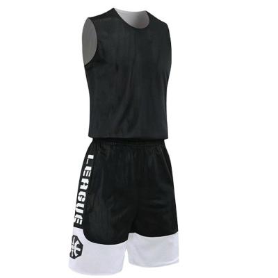 China Factory direct custom design antibacterial make sublimated basketball mens tank top set for sale