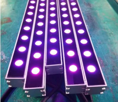 China Outdoor stage/theme park/nightclub/church wall washer 36w linear rgbw pixel dmx led bar for sale