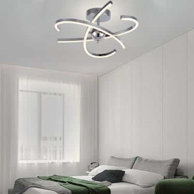 China Modern Luxury Ceiling Light Fixture For Home Interior Decoration Living Room LED Chandelier Lamp Lighting Pendant Light for sale