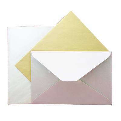 China China factory direct sale condom pearl rose gold paper envelope for sale