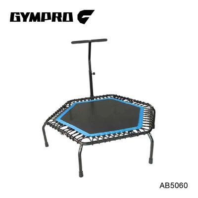 China 4-Foldable Hexagon Fitness Trampoline 50inch for sale